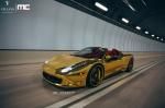 Ferrari 458 Spider by MC Customs on Vellano Wheels 2014 года